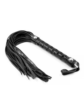 FLOGGER SAPPHIRE CUERO VEGANO - BLACK SAPPHIRE