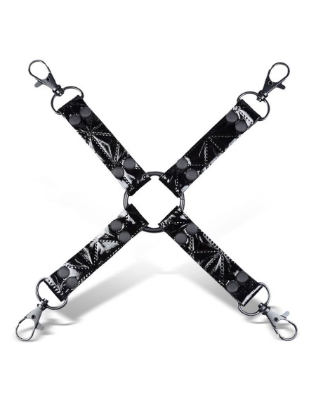 BLACK SAPPHIRE HOG TIE SAPPHIRE CUERO VEGANO