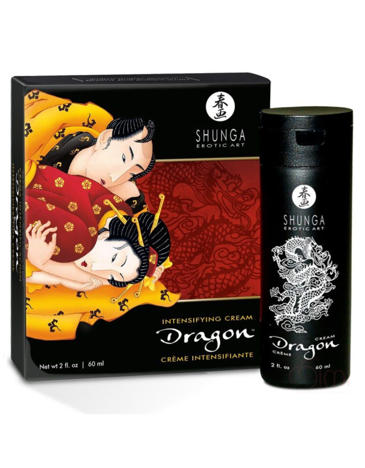 CREMA POTENCIADORA DE ERECCIÓN DRAGON - SHUNGA