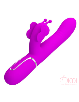 VIBRADOR MARIPOSA 4 EN 1 DE PRETTYLOVE