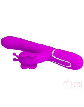 VIBRADOR MARIPOSA 4 EN 1 DE PRETTYLOVE