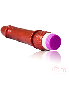 PENE VIBRADOR ROJO REALISTICO 23 CM - BAILE