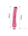 PENE VIBRADOR ROJO REALISTICO 23 CM - BAILE