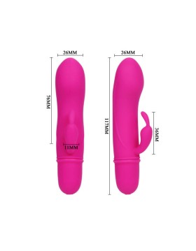 VIBRADOR CON RABBIT CAESAR - PRETTY LOVE FLIRTATION