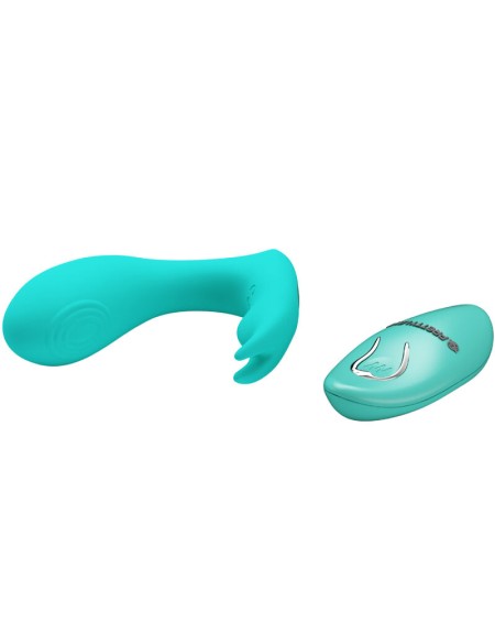 IDABELLE VIBRATION & PULSATION CONTROL REMOTO AZUL - PRETTY LOVE