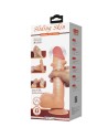 DILDO REALÍSTICO CON VENTOSA PIEL DESLIZANTE NATURAL 21.8 CM - PRETTY LOVE - SLIDING SKIN SERIES