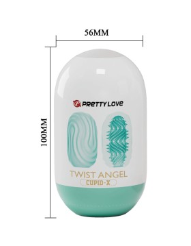 HUEVO MASTURBADOR TWIST ANGEL CUPID - PRETTY LOVE