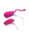 HUEVO VIBRADOR CONTROL REMOTO ODISE USB SILICONA ROSA - INTOYOU