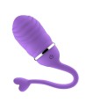 HUEVO VIBRADOR CONTROL REMOTO ODISE USB SILICONA PÚRPURA - INTOYOU