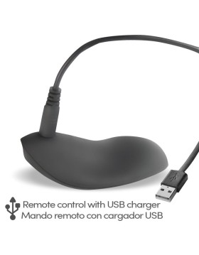 ESTIMULADOR BLISS DE BRAGUITA CON CONTROL REMOTO USB SILICONA - TARDENOCHE