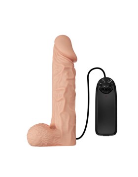 ARNÉS CON DILDO Y VIBRACIÓN 24 CM - BAILE