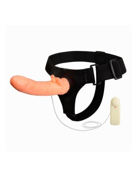 ARNÉS CON DILDO Y CONTROL REMOTO 18 CM - BAILE