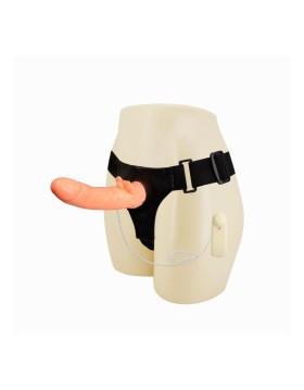 ARNÉS CON DILDO Y CONTROL REMOTO 18 CM - BAILE