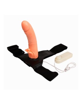 ARNÉS CON DILDO Y CONTROL REMOTO 18 CM - BAILE