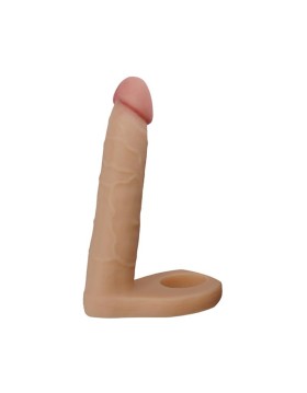 DILDO ULTRA SUAVE DOBLE PENETRACIÓN 15.8 CM - LOVETOY