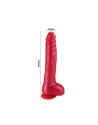 DILDO CON VENTOSA COLOR ROSA - BAILE