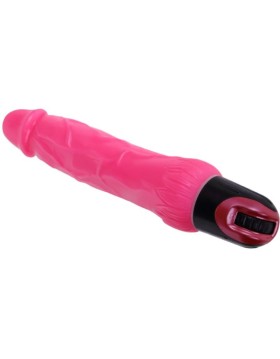 PENE VIBRADOR DAAPLY PLEASURE MULTIVELOCIDAD ROSA - BAILE