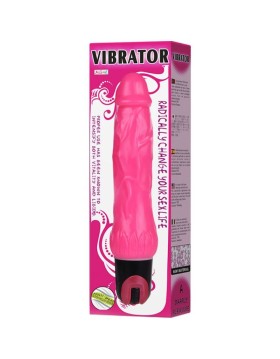 PENE VIBRADOR DAAPLY PLEASURE MULTIVELOCIDAD ROSA - BAILE