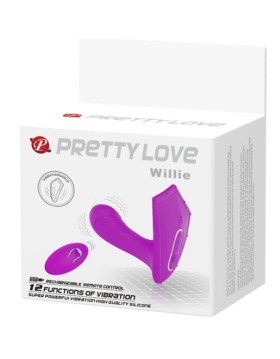 ESTIMULADOR CONTROL REMOTO WILLIE - PRETTY LOVE