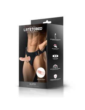 ARNES LATETOBED ELETO CON DILDO DESMONTABLE, VIBRACIÓN Y CONTROL REMOTO