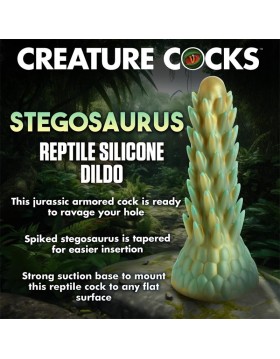 Dildo Dragón Stegosaurus Spiky Reptile