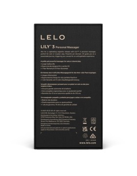 LELO - LILY 3 MASAJEADOR PERSONAL - LILA