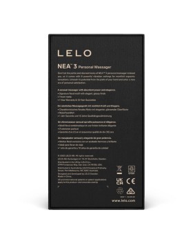 LELO - NEA 3 MASAJEADOR PERSONAL NEGRO