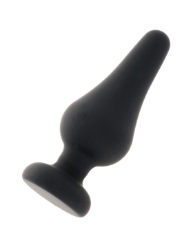 ANAL PLUG PIPO S SILICONE NEGRO 9.8 CM