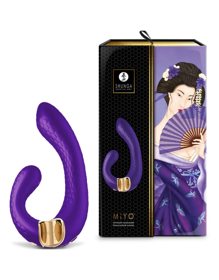 SHUNGA - MIYO MASAJEADOR INTIMO VIOLETA