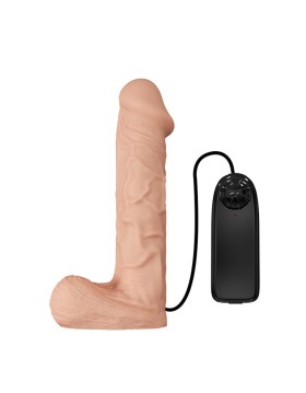 BAILE ARNÉS CON DILDO Y VIBRACIÓN 26CM