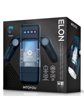 INTOYOU ELON MASTURBADOR INTELIGENTE FUNCIÓN UP AND DOWN, CALOR, VIBRACIÓN Y SOPORTE MOVIL