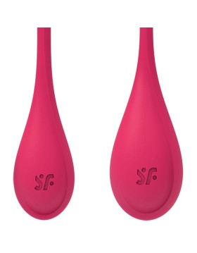 SATISFYER - YONI POWER 1 KIT DE ENTRENAMIENTO ROJO