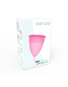 COPA MENSTRUAL FDA SILICONA ROSA - TALLA S