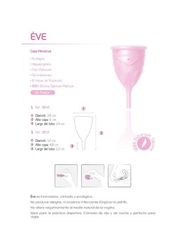 EVE COPA MENSTRUAL SILICONA - TALLA S