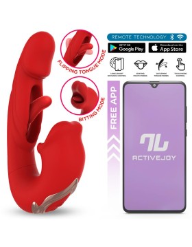 VIBRADOR CON MICROLENGUA Y SEXO ORAL