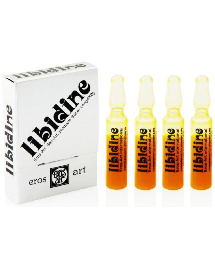 LIBIDINE AFRODISIACO NATURAL 4 ampollas