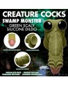 CREATURE COCKS Scaled Swamp Monster Dildo 9.4"