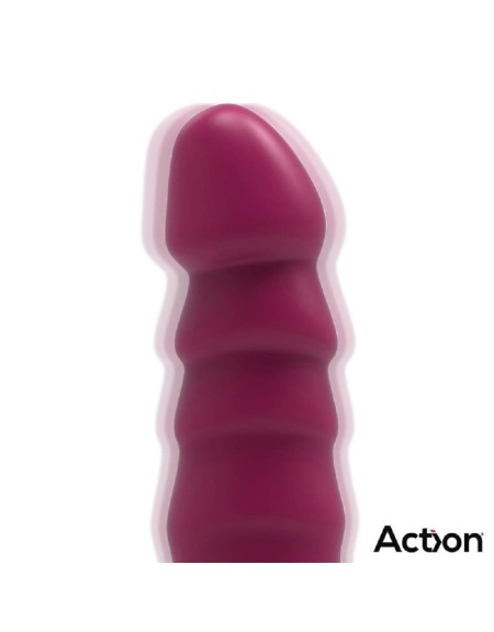 Vibrador Rocket con Thrusting Ultra Jet Thruster con Potente Ventosa