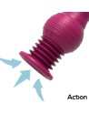 Vibrador Rocket con Thrusting Ultra Jet Thruster con Potente Ventosa