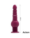 Vibrador Rocket con Thrusting Ultra Jet Thruster con Potente Ventosa