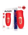 ACTION Ember Masajeador Forma Boca con Lameteo y Vibración USB Silicona