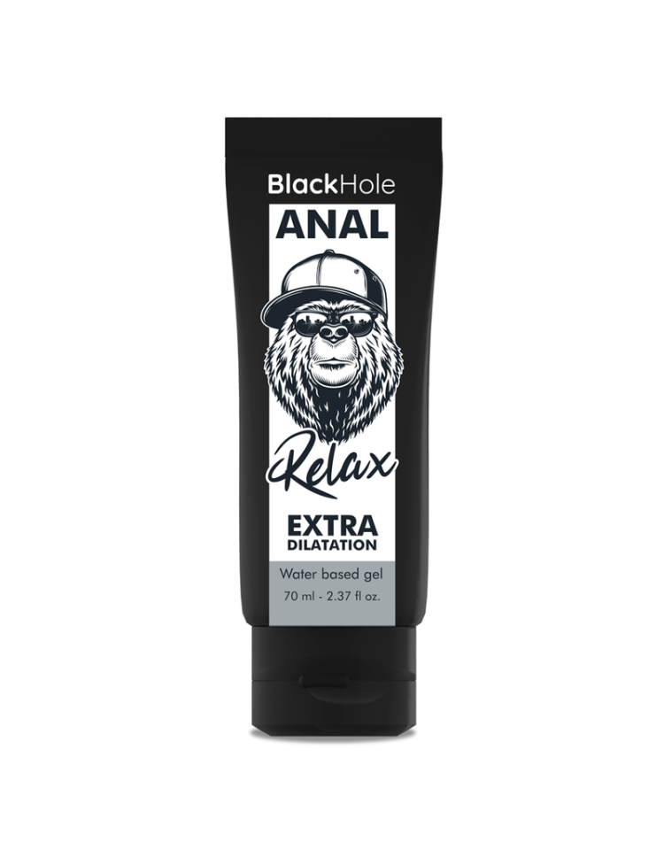 BLACK HOLE - GEL BASE AGUA DILATACION ANAL 70 ML