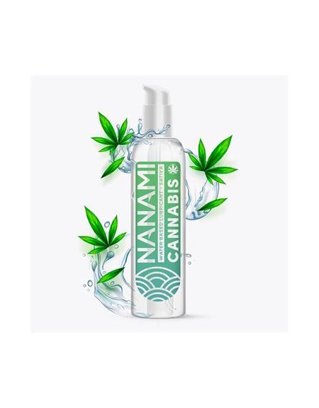 NANAMI Lubricante Base de Agua Cannabis 150 ml