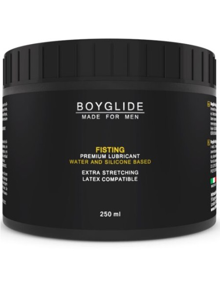 INTIMATELINE - BOYGLIDE FISTING LUBRICANTE BASE AGUA Y SILICONA FISTING 250 ML