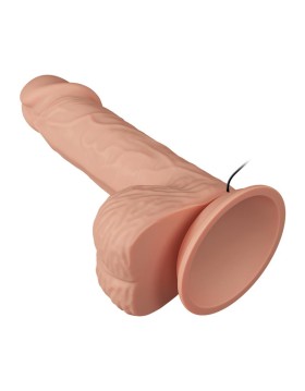 BAILE PENE VIBRADOR REALISTA 21.8CM CONTROL REMOTO