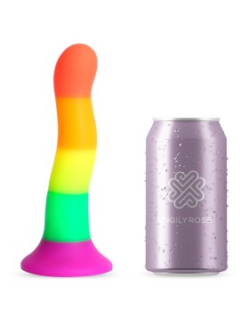 DILDO ARCOIRIS CURVO