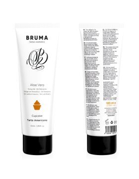 LUBRICANTE CON ALOE VERA SABOR A TARTA AMERICANA 100 ML
