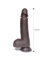 Dildo Realista Turbo Shaking Thrusting, Rotación 360º Control Remoto Efecto Calor - Severio