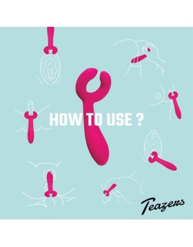 Vibrador para parejas Teazers