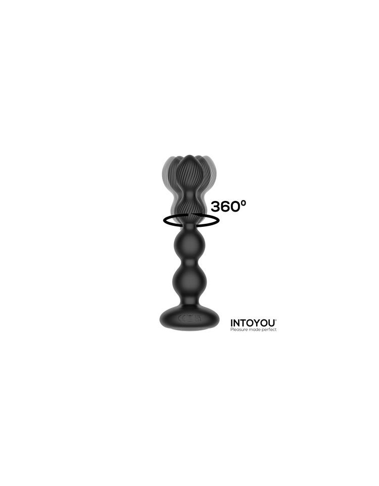 Plug Anal con Waving y Vibración con Control Remoto 2 Motores